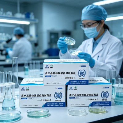 水产培氟沙星检测卡_鱼虾蟹贝类违禁抗生素残留快速检测试剂盒_江苏厂家现货